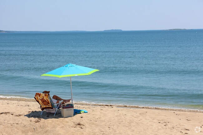Relax in the sun on the beautiful beaches of Kinney Shores.