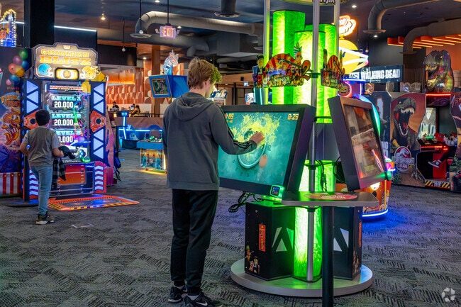 Dave and Baster's Arcade in Mill Run is another place where the entire family can have fun.