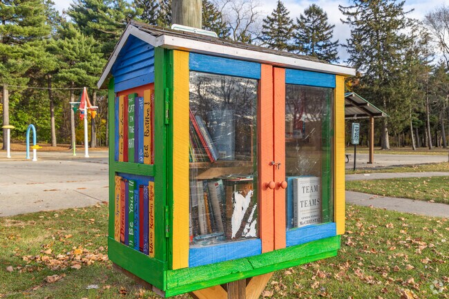 Embrace the community and relax under a tree with a book at Palmer Park.