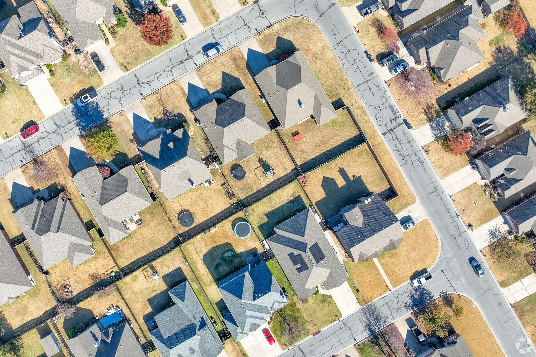 Immaculate lawns and friendly neighbors are consistent features of Stone Creek Farms.