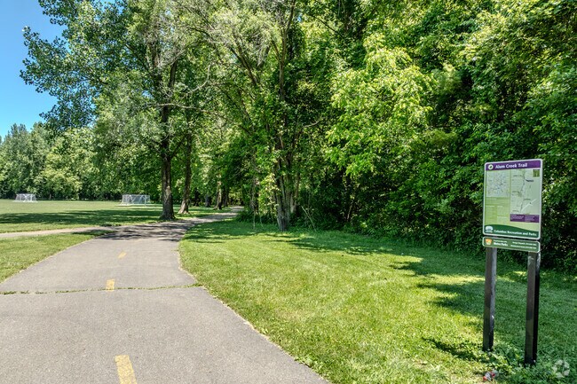 The Alum Creek trail offers Framingham residents a chance to get outdoors in a safe environment.