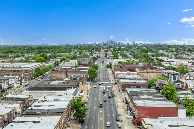 The Logan neighborhood in Philly is just a short ride from Center City.