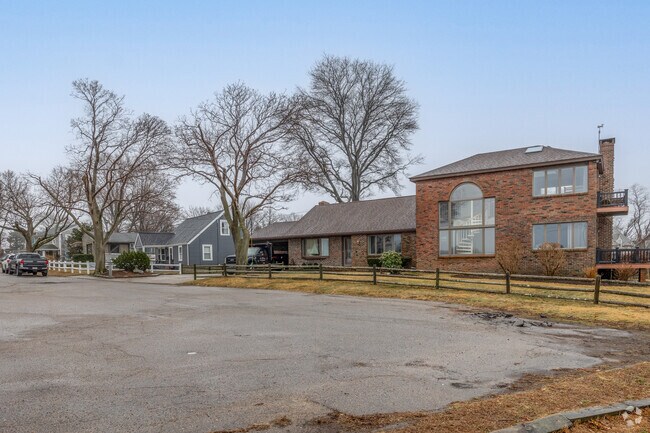 Magnificent homes line the quiet streets of North Weymouth.