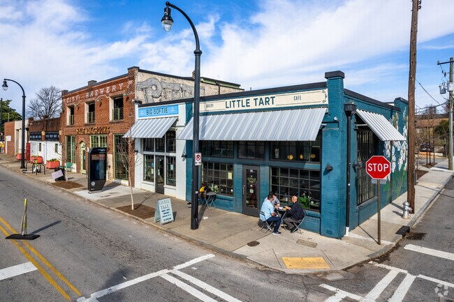 Businesses along Georgia Ave.