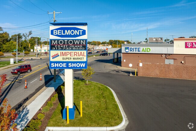Butler residents do their shopping at the Belmont Shopping Center located along 8 Mile Rd.