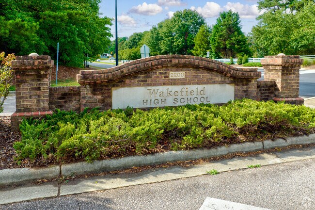 Wakefield High School serves students  in Falls River.