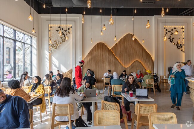 Jabal Coffee House mimics the mountains of Yemen and is a short distance from Morley.