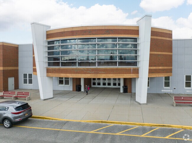 Originally dedicated in 1963, today Connetquot High School serves a population of more than 2,000 students.