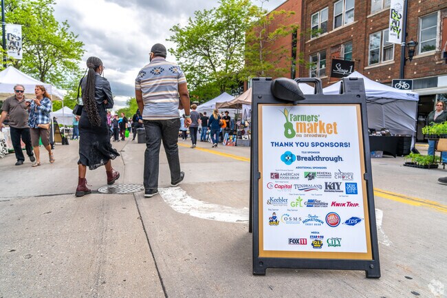Farmers' Market on Broadway is an open market near the Olde Norwood neighborhood.