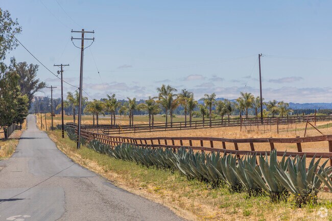 Penngrove is a rural town between Rohnert Park and Petaluma with few main roads.