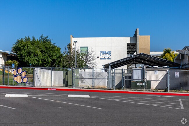 Terrace Elementary School challenges and encourages children to learn.