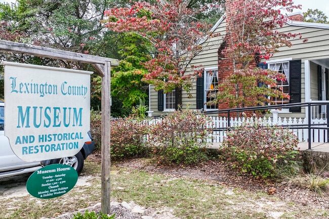 The Lexington County Museum spans 7 acres and preserves life from 1770 to the Civil War