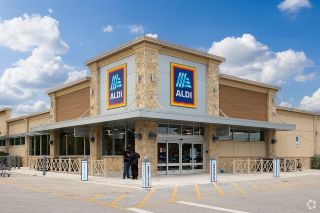 The Residents of Progresso Village can grocery shop  at the Local Aldi.