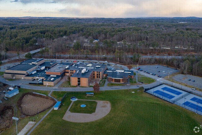 Oyster River High School in Strafford County is a public high school.