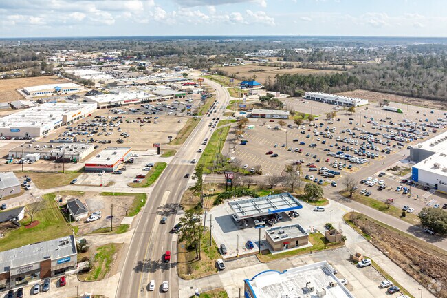 Hammond is a mix of residential and retail locations.