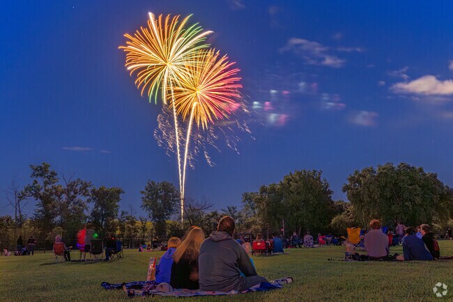 The city of Roseville offers a spectacular fireworks display every summer.