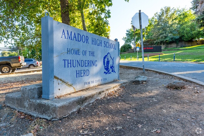 Amador High School is home of the Thundering Herd.