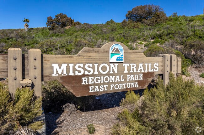 The Mission Trails Regional Park is popular under hikers from Talmadge.