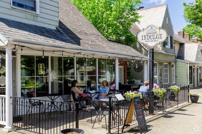 Five minutes from Hudson Terrace, Indulge offers a delightful array of freshly made pastries, custom cakes, and gourmet breakfast and lunch options, all crafted from scratch using high-quality ingredients.