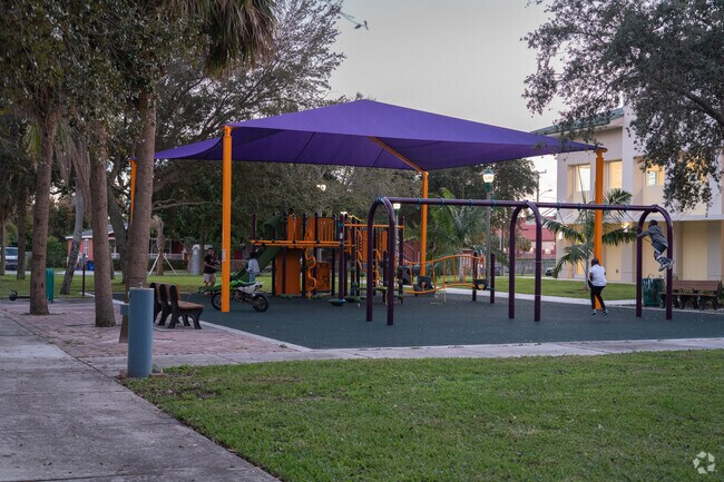 Coleman Park offers North Tamarind residents playgrounds and basketball courts.