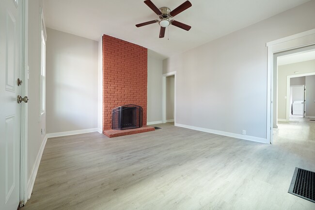 First floor bedroom with closet