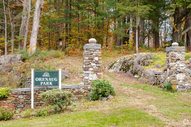 Orenaug Park can be accessed from multiple points in Woodbury including this spot on Park Road.