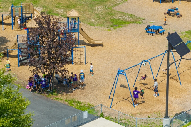 The playgournd is a fan favorite at Ellenville Elementary School.