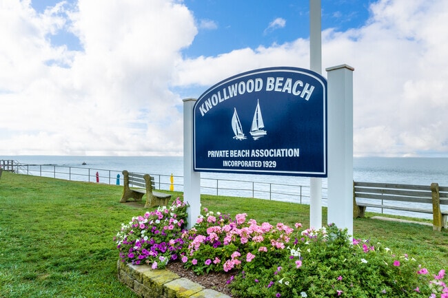 Knollwood Beach in Old Saybrook is a small, private beach.
