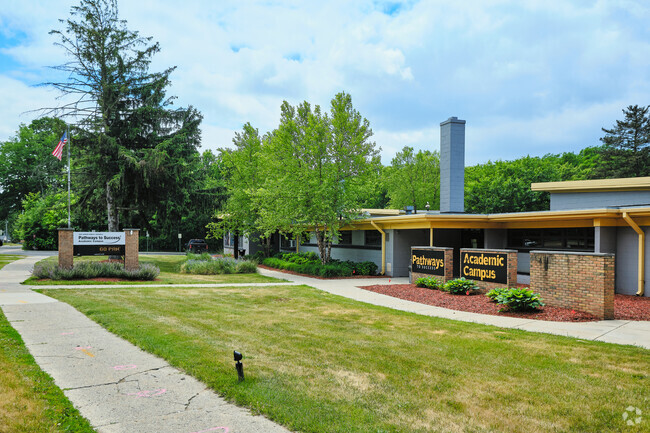 Pathways To Success is located on Stone School and Packard just North of Stone School Park.