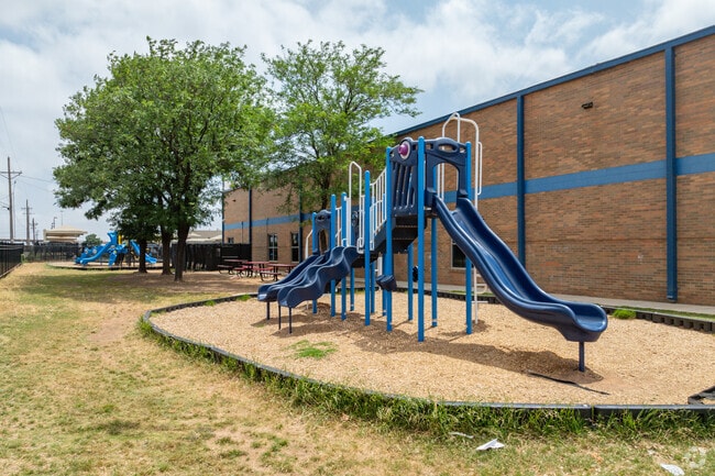 Fun is also happening at Harmony Science Academy.