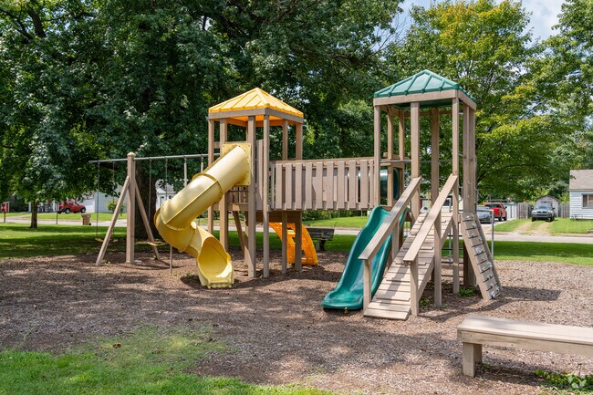 Active residents head to Lorraine Park for a public pool, playgrounds, and shaded picnic areas.