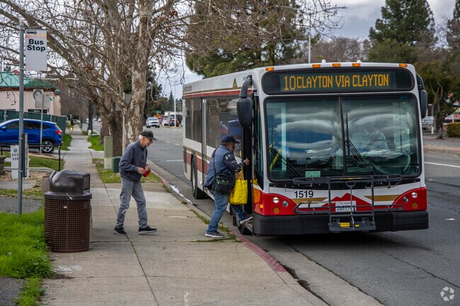 The County Connection Bus connects Midtown Concord to the rest of the Bay Area.