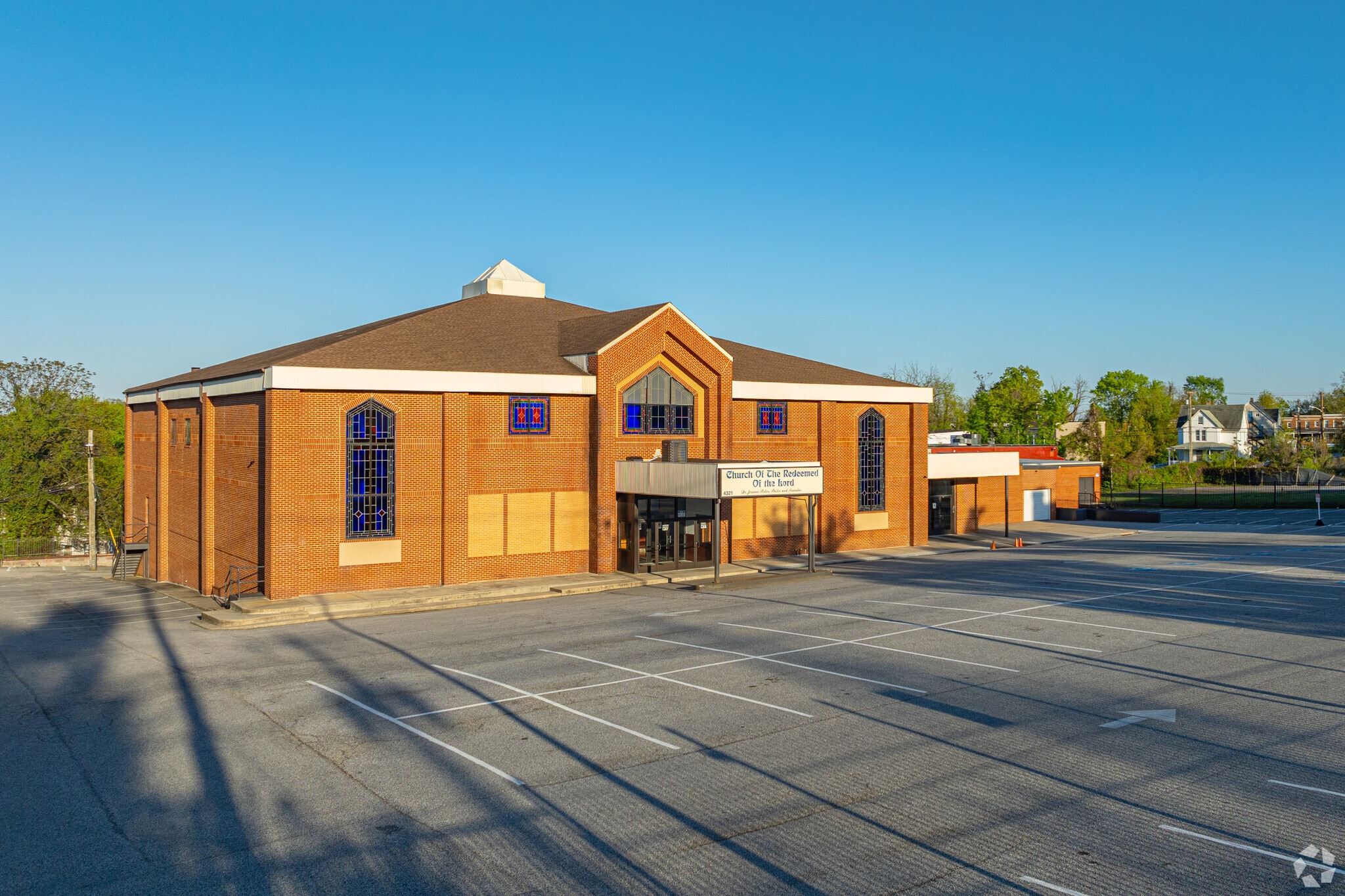 The Church of the Redeemed of the Lord is one of several churches found in Wilson Park.