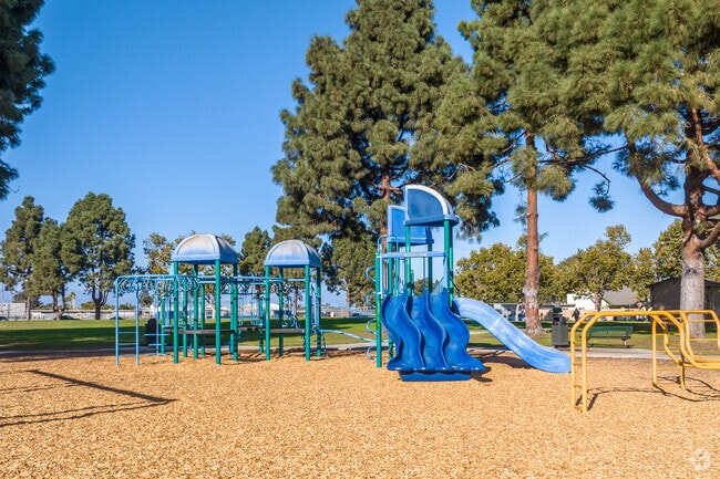 Children of all ages can play on the playground at College Estates Park in Oxnard.