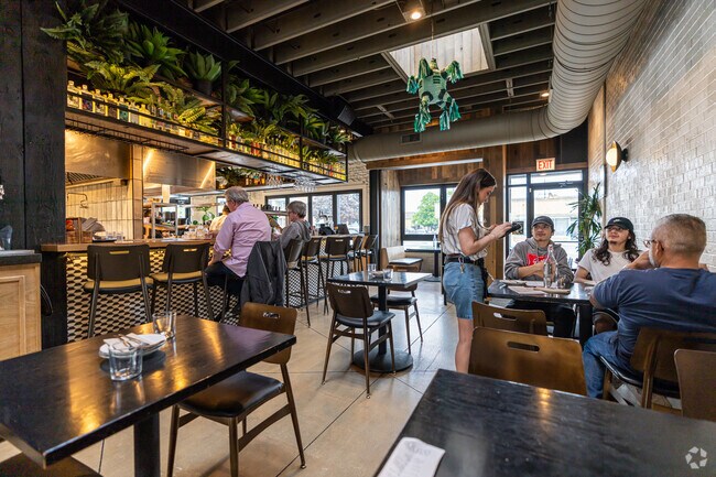 Solazo has excellent Mexican cuisine in a hip atmosphere in West Elsdon.