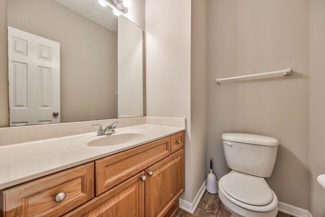 Main floor half bath
