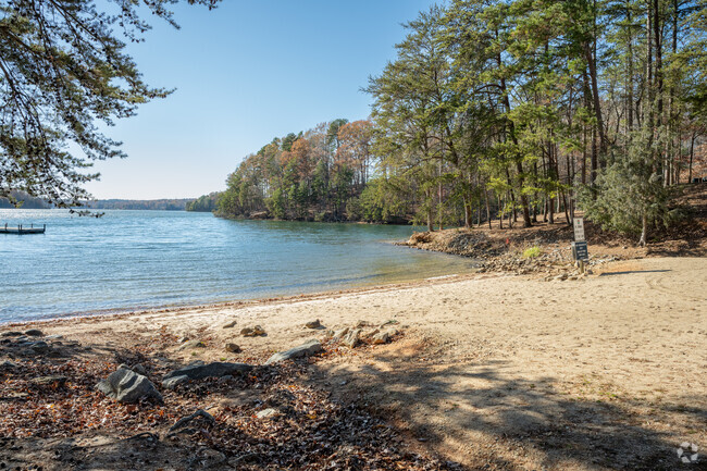 Locals can enjoy the beach experience at Mile Creek Park in Shady Grove.