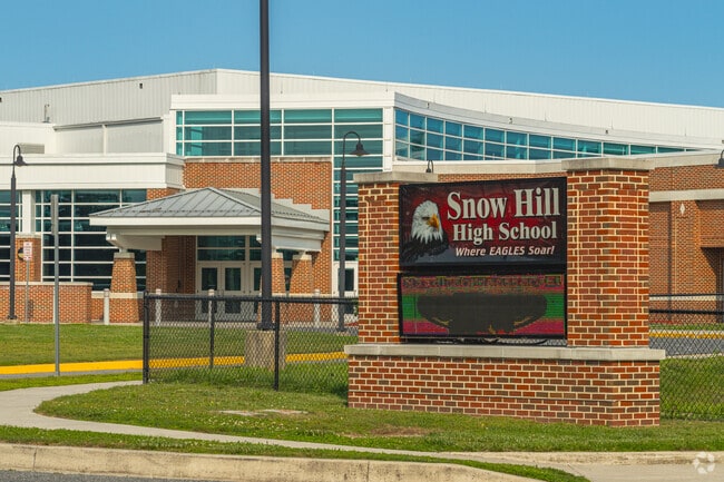Snow Hill High School is the home of the Eagles.