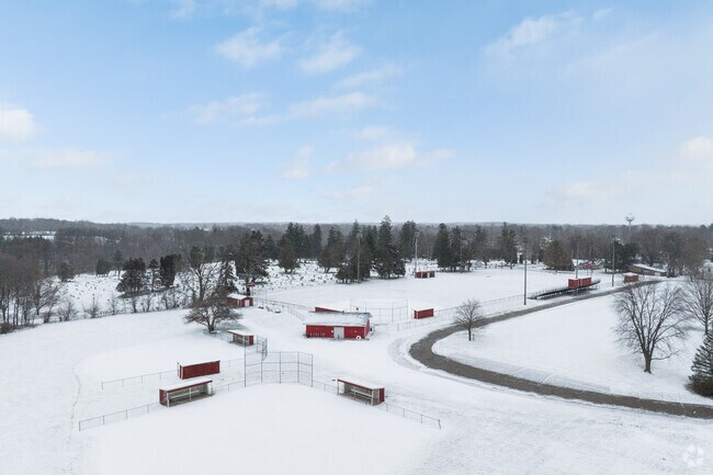 Bellevue Elementary has its own set of athletic fields.