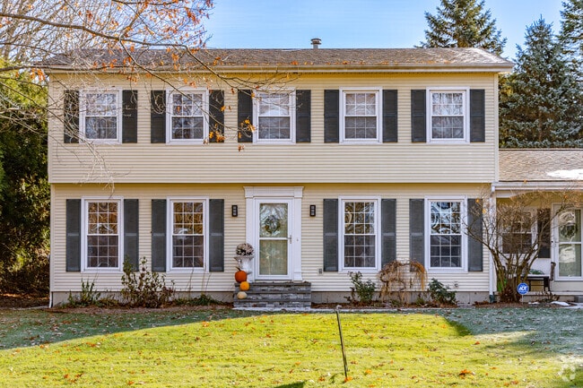 Families enjoy large yards and a welcoming atmosphere in the Essex community