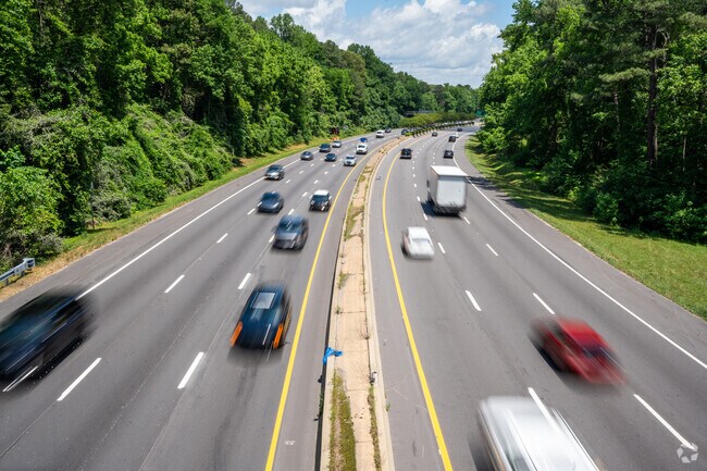 I-440, known locally as the Raleigh Beltline, borders the West Raleigh neighborhood.