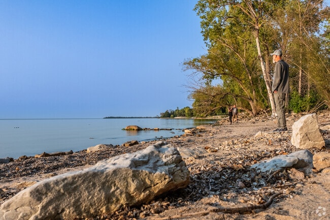 Joliet Park is a great place to relax by the waters edge.