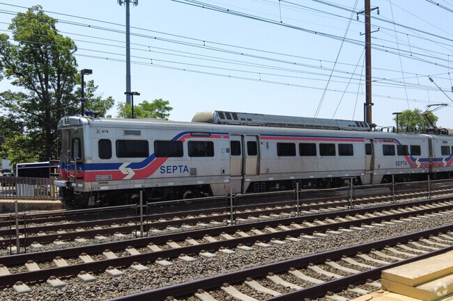 Easy transportation to a Phillies or Eagles game is found at Croydon Station.