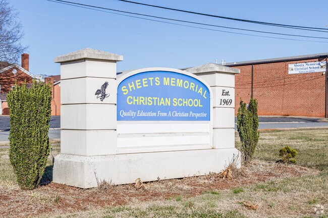 Sheets Memorial Christian School is a private school situated in downtown Lexington, NC.