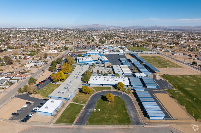 The courses at Hesperia Jr High encourage critical thinking and creativity.