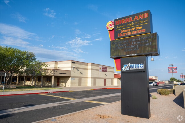 Highland Junior High School is an A+ School of Excellence winner serving Superstition Springs.