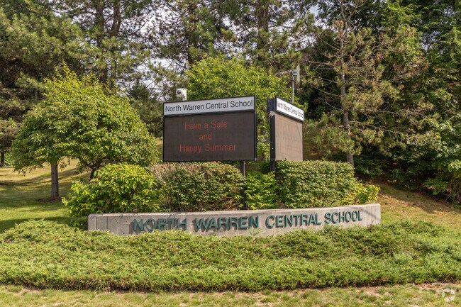 The North Warren Central school prepares their students for academic success.