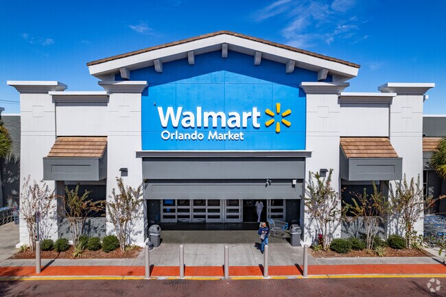 Locals do their shopping at Walmart in Rosemont.