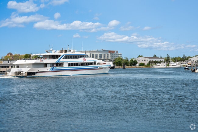 The Hyannis ferry can whisk you away to Martha's Vineyard or Nantucket in one hour.