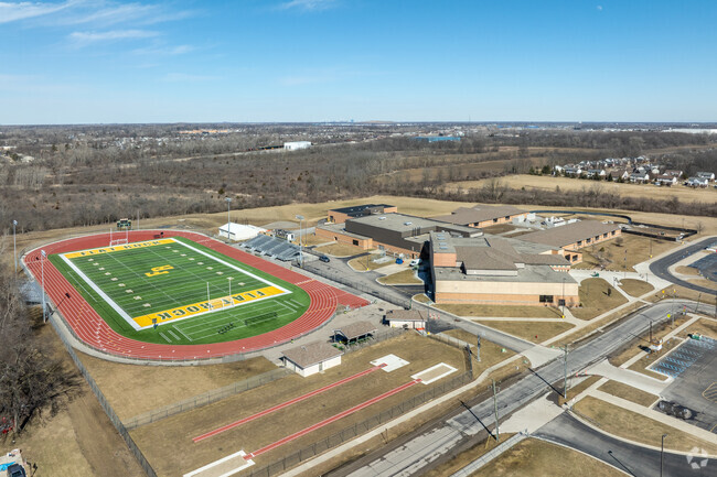 Flat Rock Community High School track and field.